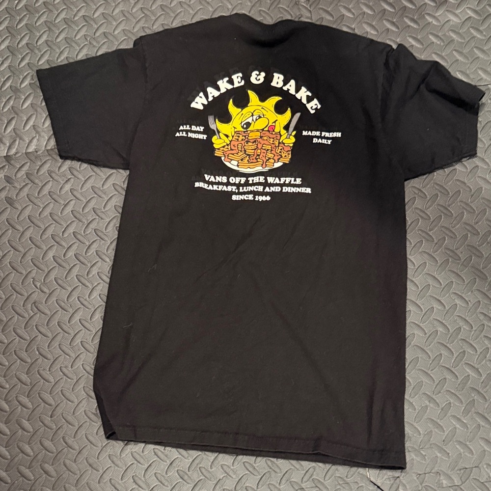Vans Black Wake & Bake Graphic Tee